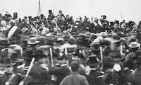 Today is the anniversary of the Gettysburg Address, delivered at the dedication of the Gettysburg Cemetery in Gettysburg, PA on November 19, 1863.