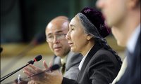 Formerly a successful businesswoman in the Xinjiang region of China and jailed as a political prisoner, Kadeer, now exiled in the US, represents a sign of hope for many who seek autonomy in that Western region of China. 