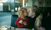 There are too many germs flying around to be mouth kissing, right?