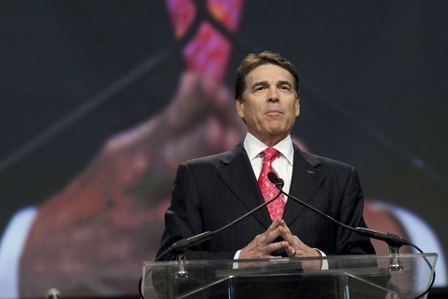 Texas Governor Rick Perry announced that he is running for president. He will run on his strong economic record; he can't run on is his liberal immigration record.
