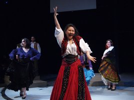 Carmen's sexy dance.