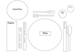Place Setting by Chef Mary