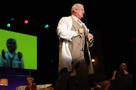 Mr. Shine (Kurt Zischke) keeps things lively. Mr. Shine (Kurt Zischke) keeps things lively.