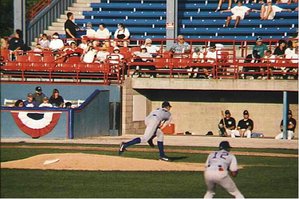 Free Agent RHP Jon Garland pitching in the minor leagues.