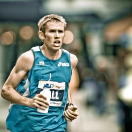 Ryan Hall in the New York City Marathon