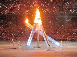The Olympic flame The Olympic flame