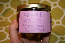 Labeled Jar by Chef Mary