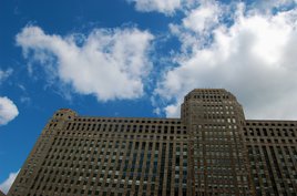 The Merchandise Mart in Chicago where my dad worked. Photo by Phil Hospod The Merchandise Mart in Chicago where my dad worked. Photo by Phil Hospod