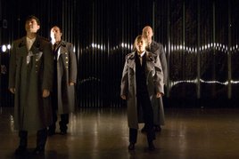 Stravinsky's soldiers in formation. Stravinsky's soldiers in formation.