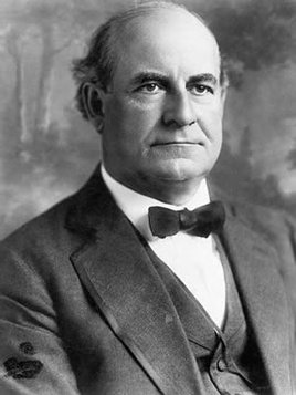 One of our greatest 0-3 presidential candidates ever. William Jennings Bryan
