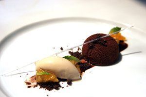 Chanterelle ice cream
