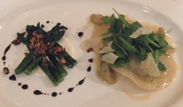 Grilled Asparagus and Artichoke Ravioli Photo/JKubin Grilled Asparagus and Artichoke Ravioli Photo/JKubin