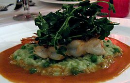 Grilled Shrimp with Mint Risotto Photo/JKubin Grilled Shrimp with Mint Risotto Photo/JKubin