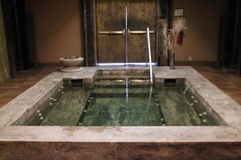 Sarver Springs bath at Woodlands' Spa (photo J.Kubin) Click to enlarge Sarver Springs bath at Woodlands' Spa (photo J.Kubin) Click to enlarge