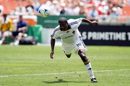 Los Angeles Galaxy's Edson Buddle (Photo: United Press International) Los Angeles Galaxy's Edson Buddle (Photo: United Press International)