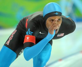 Two-time Olympic medalist Shani Davis (Associated Press)