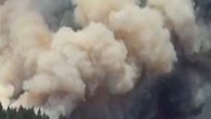 Raw: Huge Fire Near Yosemite National Park