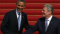 Raw: German President Welcomes President Obama