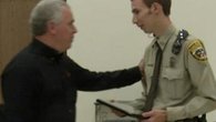 Raw: Texas Deputy Shot by Colo. Suspect Honored