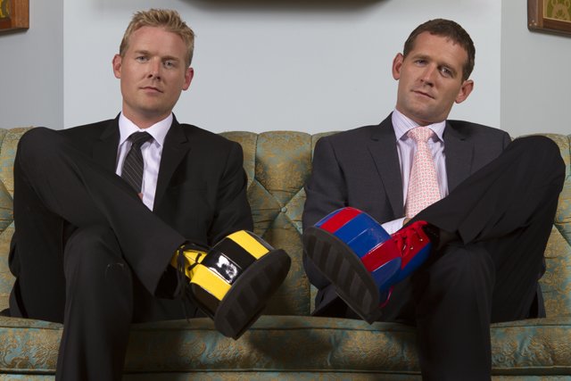 Two class clowns get the last laugh, create fiercely loyal brand community.  