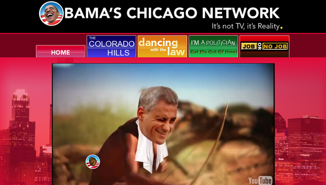 The Republican National Committee on Tuesday launched a website for the mock "Obama's Chicago Network: It's not TV, it's reality."