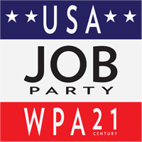 Multiple union solidarity rallies organized by MoveOn.org are planned for Saturday, staged under the "Job Party" banner. (Image from Democrats.com)
