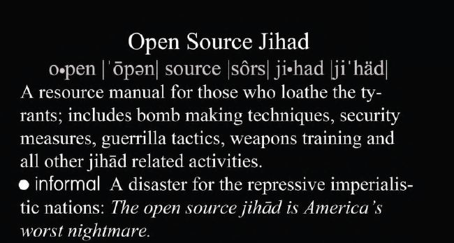 Open source Jihad Open source Jihad