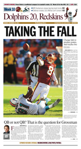 Week 10: Dolphins 20, Redskins 9