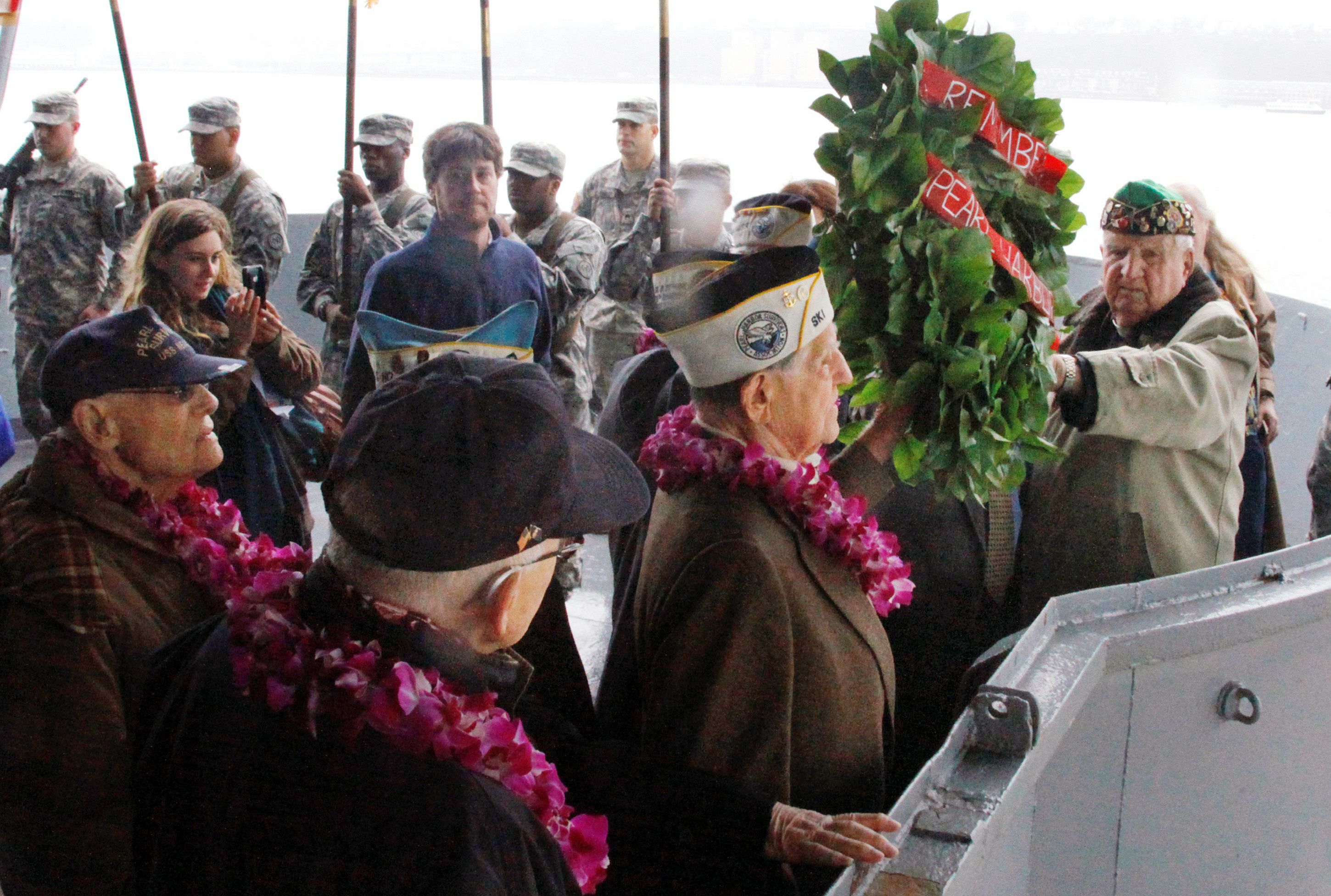A final reunion at Pearl Harbor