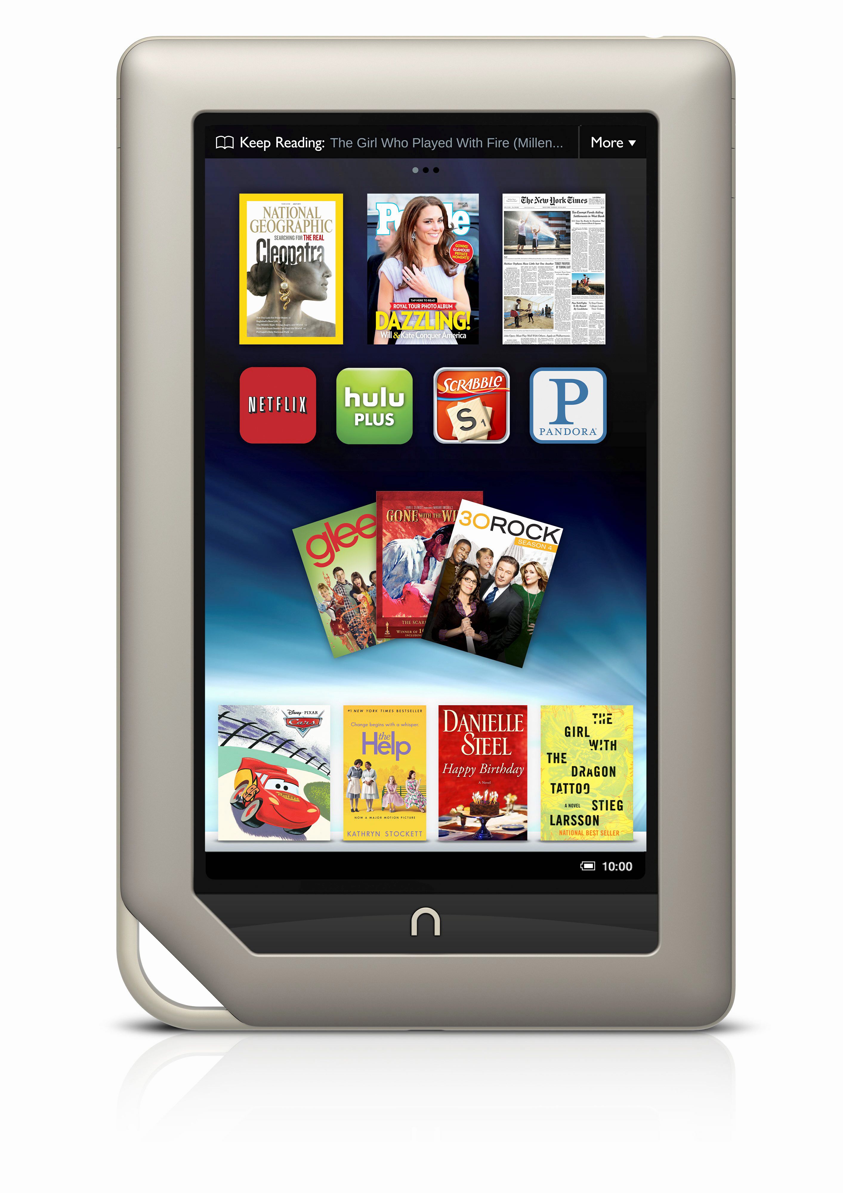 Barnes&Noble Nook Tablet 8GB (BNTV250A) - Электронные книги.