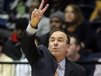 In his first game as George Washington coach, Mike Lonergan earned a 64-48 win over Maryland-Eastern Shore. The Colonials play No. 24 California on Sunday night. (Greg Fiume/GW Athletics Communications)