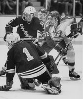 Adam Oates led Rensselaer Polytechnic Institute to an NCAA championship in 1985. (RPI Athletics)