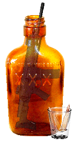 Illustration Gun Prohibition by Alexander Hunter for The Washington Times
