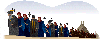 Illustration Coptic Christians by Linas Garsys for The Washington Times