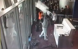 (Screenshot of video from http://hotair.com/archives/2013/02/25/woah-chinese-communist-party-official-goes-berserk-after-he-misses-his-flight/)