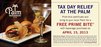 Tax Day is cause for celebration in the Nation's Capital.