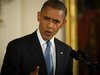 President Barack Obama focuses his gaze on a reporter as he responds to question regarding the criticism of UN Ambassador Susan Rice and the Benghazi, Libya attacks, during a press conference in the East Room at The White House in Washington, D.C., Wednesday, Nov. 14, 2012. (Rod Lamkey Jr./The Washington Times)