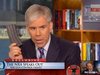 NBC News' David Gregory holds up 30-round magazine on "Meet the Press" in Washington, D.C.