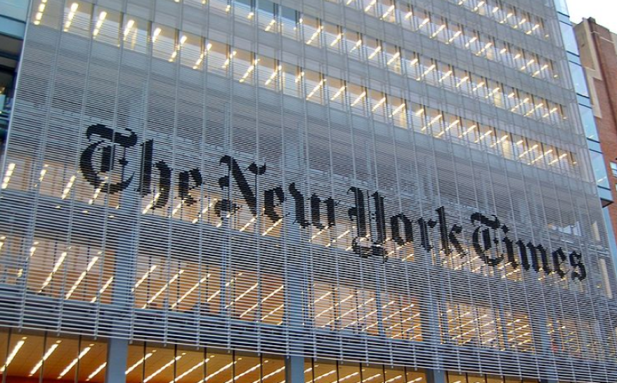 The New York Times building (Wikimedia Commons)