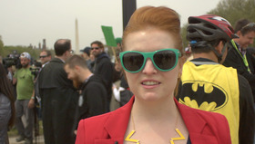 Comic book fans dress up and gather at the U.S. Capitol to break Guinness World Record