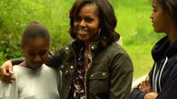 Raw: First Lady, Daughters Enjoy Irish Sights 
