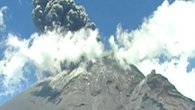 Raw: Volcano Erupts Near Mexico City