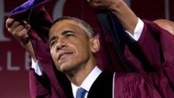 Obama Exhorts Good Deeds by Morehouse Graduates