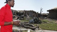 Raw: Kevin Durant Tours Moore After $1M Pledge