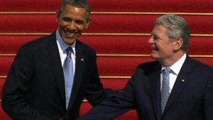 Raw: German President Welcomes President Obama