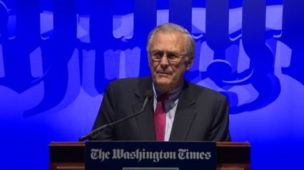 The Washington Times 30th Anniversary Gala - Keynote Speaker: Donald Rumsfeld