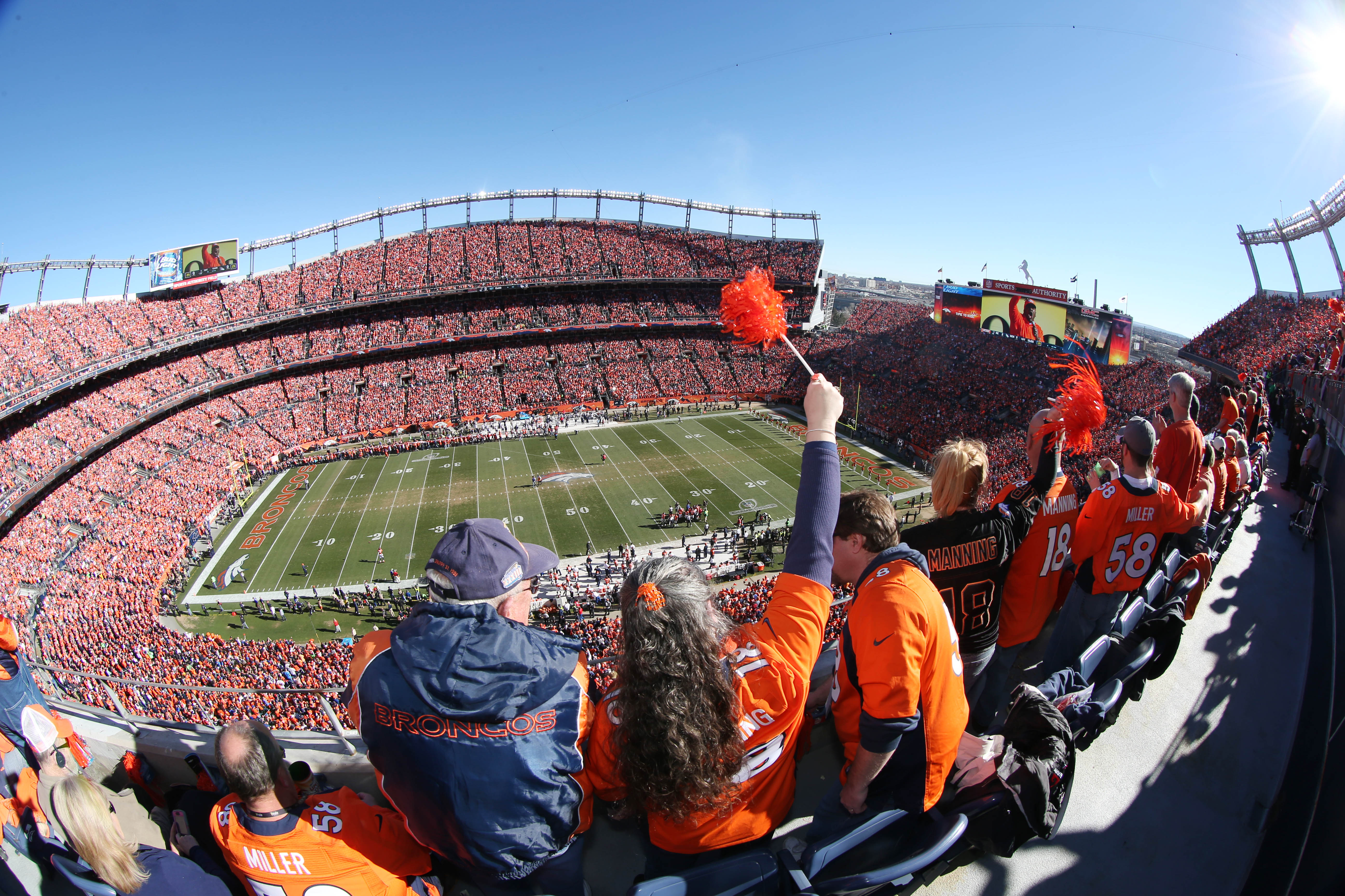 Denver Broncos to sell the naming rights for Mile High stadium to