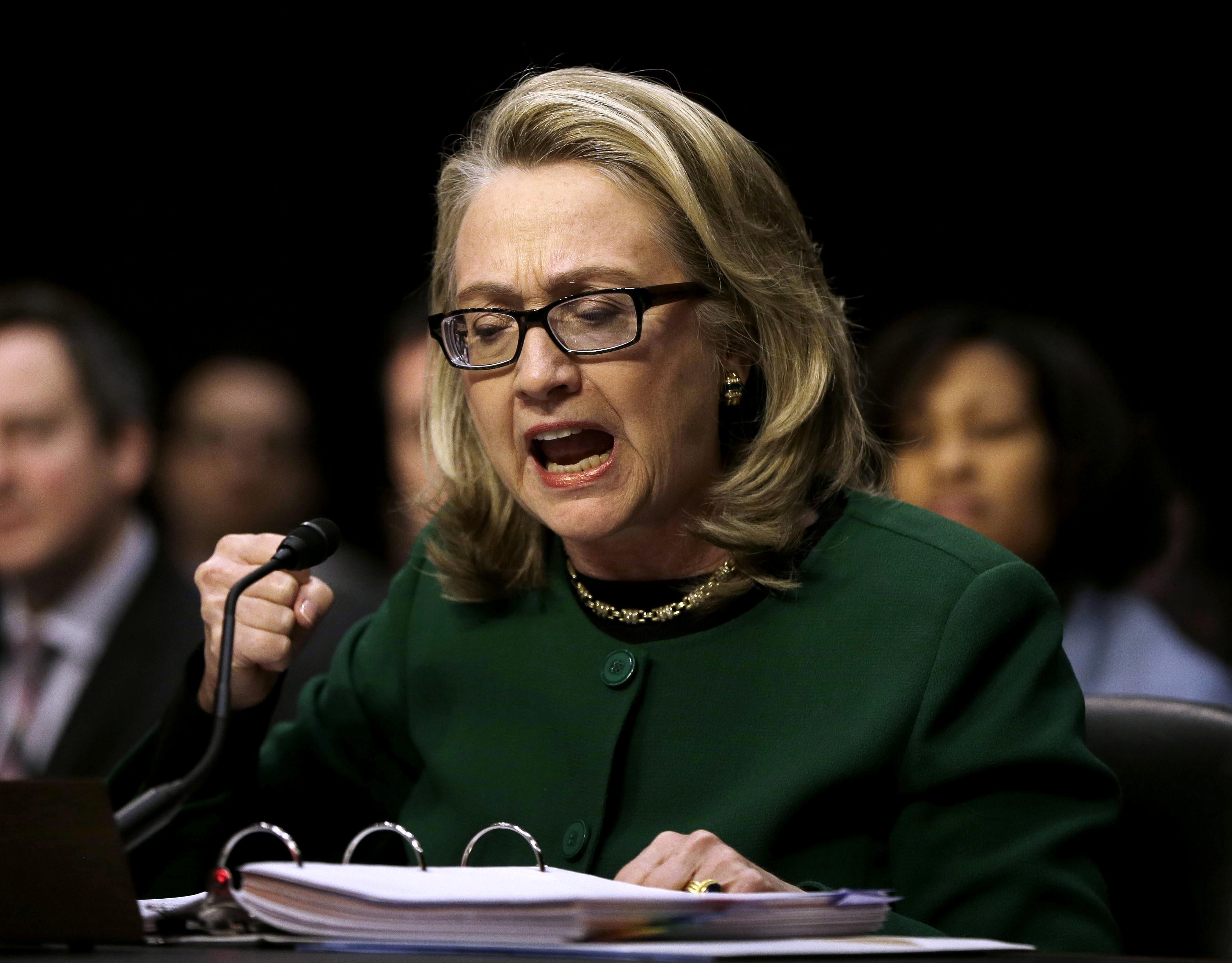 FRANK GAFFNEY: Just the truth, Mrs. Clinton, in your congressional  testimony - Washington Times