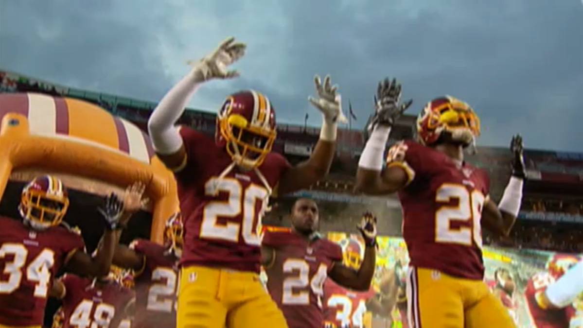 Video Washington Redskins Show Hands Up Solidarity With