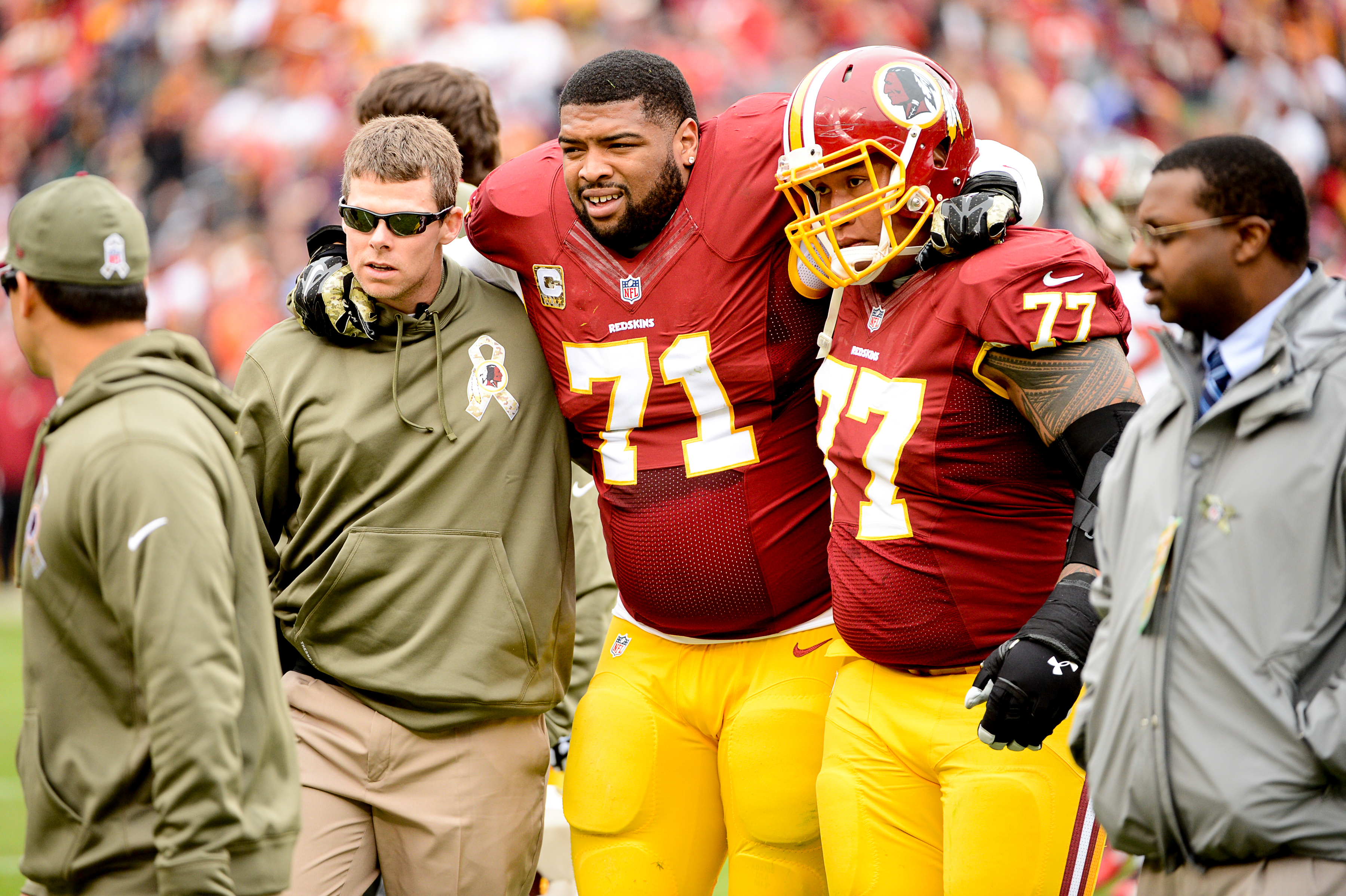 Redskins left tackle Trent Williams, the face of what's right with the team  - The Washington Post